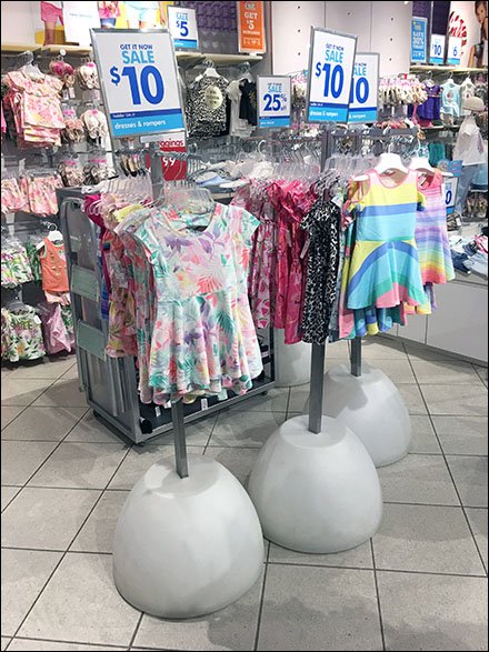 Children's Place Clothing Rack Base Ballast