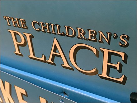 Children's Place Gift Box Merchandising