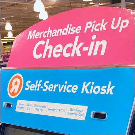 Self Service Kiosk For Merchandise Pick Up