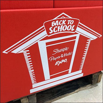 Back-To-School Sharpie and Papermate Display