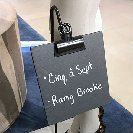 Neiman Marcus Binder Clip Chalkboard Signs