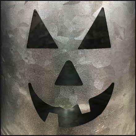 Galvanized Bucket Jack-O'-Lantern Halloween Fun