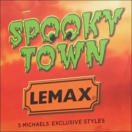 Spooky Town Countertop Panorama by Lemax