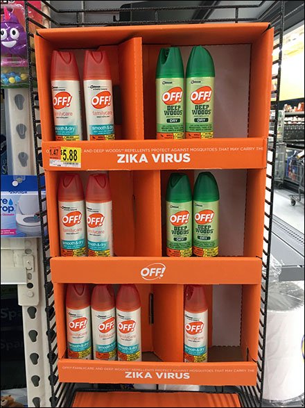 Off Zika Virus PowerWing Promotion