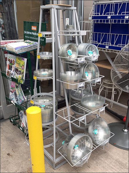 Drain Tray Assortment Size By Pyramid Rack