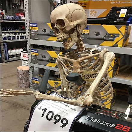 Pre-Season Skeleton Snowblower Sale