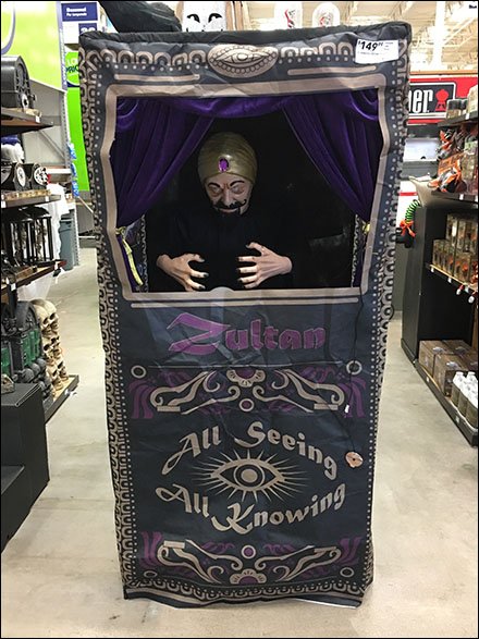 All Seeing, All Knowing, Retail Fortune Telling