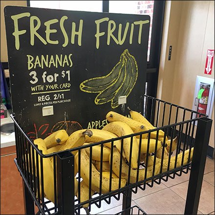 Fresh Fruit Grab and Go Triple Tower