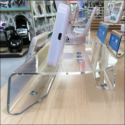 Baby Monitor Bolt-Down Acrylic Riser