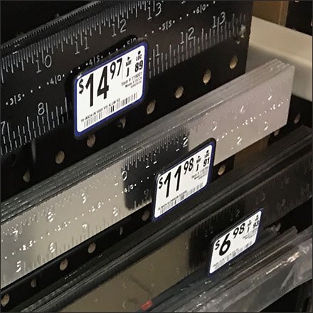Carpenter Square Metal Plate Hook Array