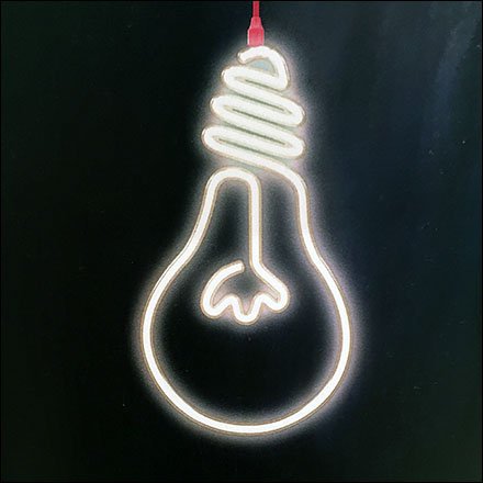 Lightbulb Says Sale Is On At Express