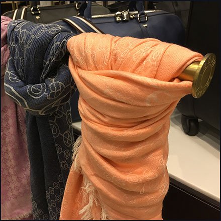 Henri Bendel Scarf T-Stand Floorstand