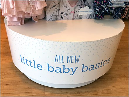 Little Baby Basics Circular Island Display