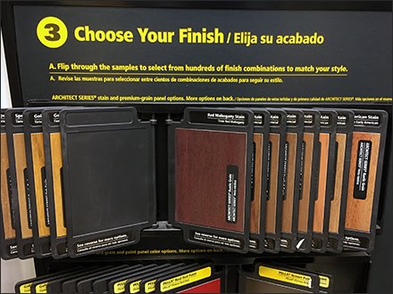 Design Your Own Entry Door In-Store Display