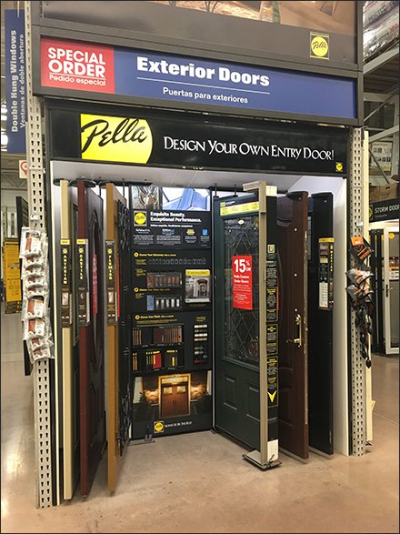 Design Your Own Entry Door In-Store Display