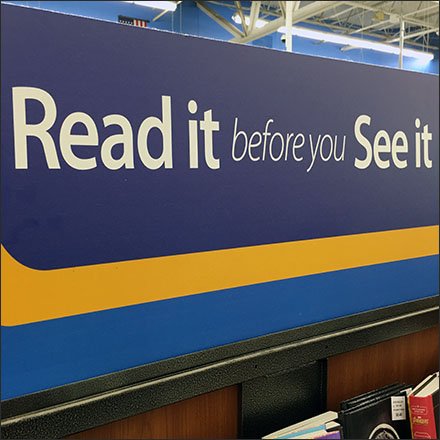 Read It Before You See It Book Rack Feature