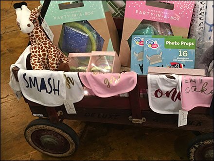 Visual Merchandising Cart Load Display