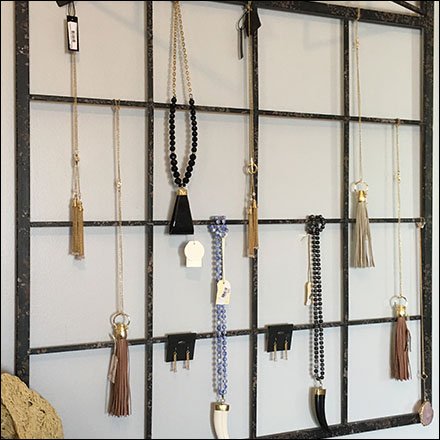 Faux Window Fashion Jewelry Display
