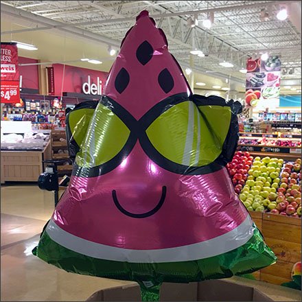 Weis Watermelon Inflatables In Produce Feature