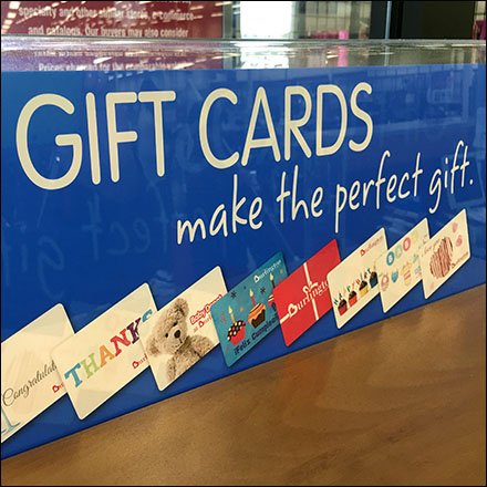 Gift Are Perfect Mobile Slatwall Display