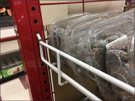 Freestanding Candy Open Wire Shelf Tower