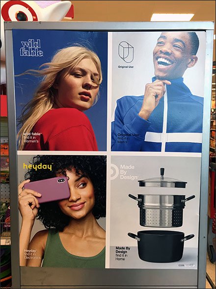 Multi-Brand Billboard At Store Entry