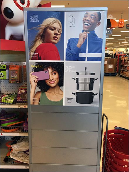 Multi-Brand Billboard At Store Entry