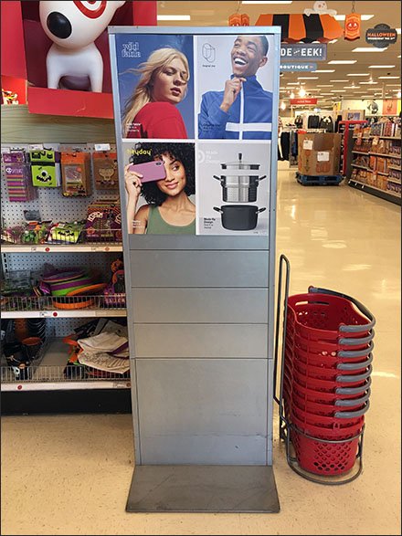 Multi-Brand Billboard At Store Entry