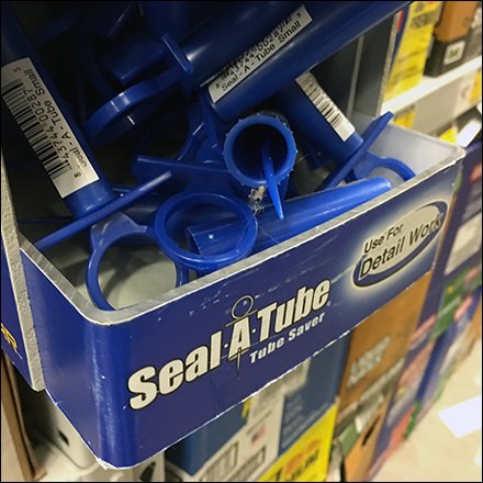 Caulk Sealer Gravity Feed for Rack Upright