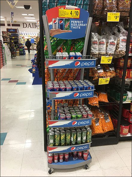 Pepsi Perfect 8-Pack Beverage Tower Rack