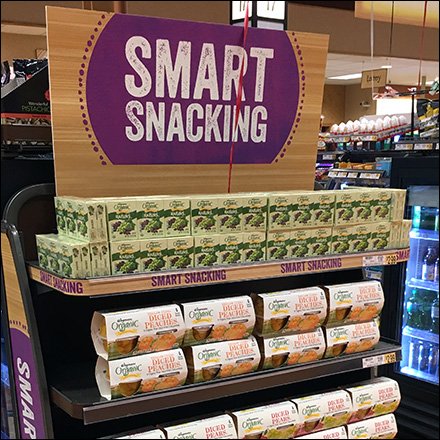 Rectilinear Smart Snacking Cashwrap Display