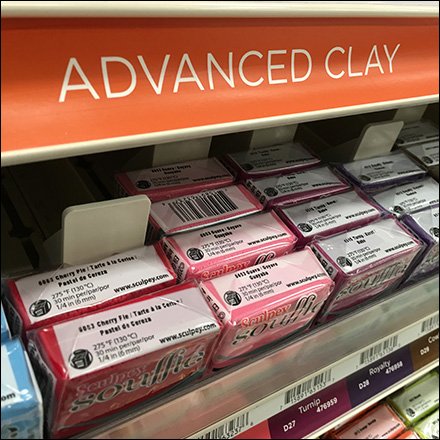 Modeling Clay Auto Feed Merchandising