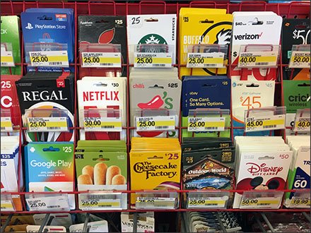 Target Gift Card Flip-Front Label Holder
