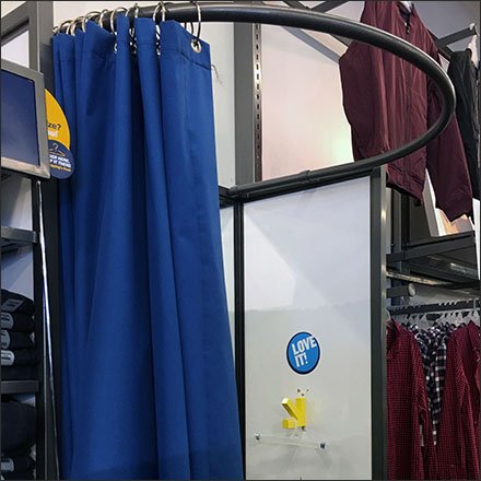 Handicapped Fitting Room Designation Sign