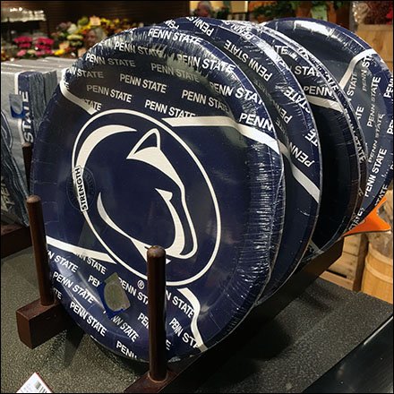 Penn State Football Plates and Napkins