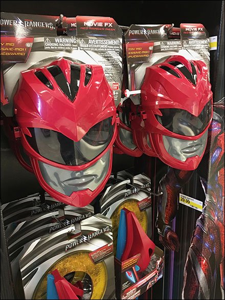 Sexist Power Ranger Point-of-Purchase Display