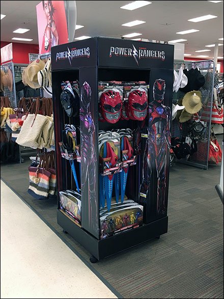 Sexist Power Ranger Point-of-Purchase Display