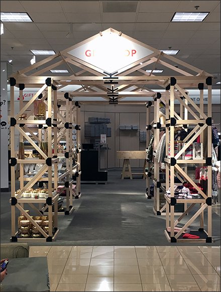 Nordstrom Stick-Built Gift Shop In-Store