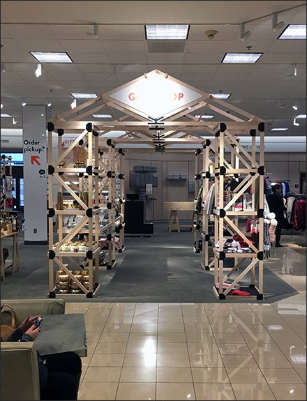 Nordstrom Stick-Built Gift Shop In-Store