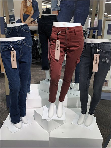 Universal Thread Top-Less Apparel Display
