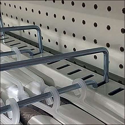 Top-Slotted Bar Merchandiser Scan Hook