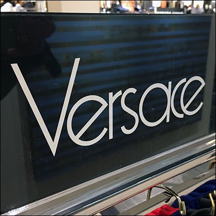 Colorful Versace T-Shirt Branded Merchandising