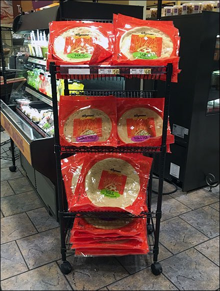 Flatbread Pizza Shelf Rack