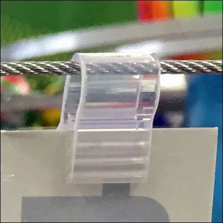 Piano Wire Grip-Clip Sign Support