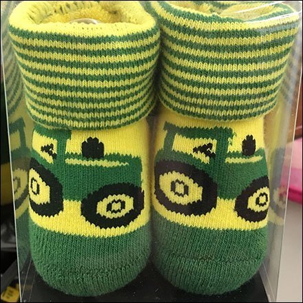 John Deere Infant Socks PowerWing Feature