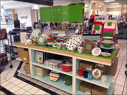 Kate Spade Tableware Display In Good Taste