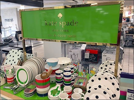 Kate Spade Tableware Display In Good Taste