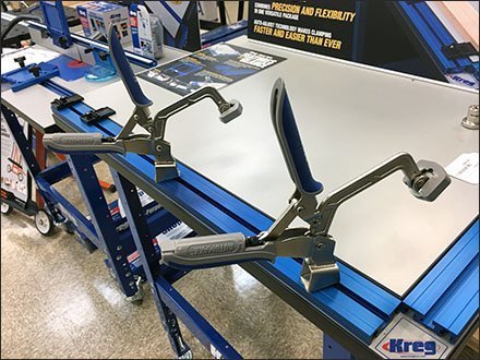 Kreg Clamp Table Full-Size Floor Display