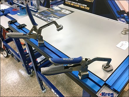 Kreg Clamp Table Full-Size Floor Display