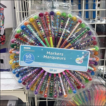 Marker Merry-Go-Round Gridwall Display